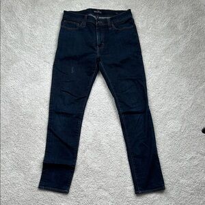 J. Crew Men's Slim Jeans - Dark Blue